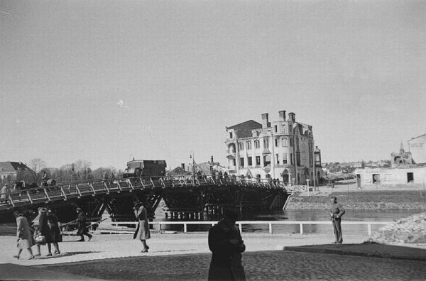 foto: uueturu puusild 1942. a. fotograaf teadmata