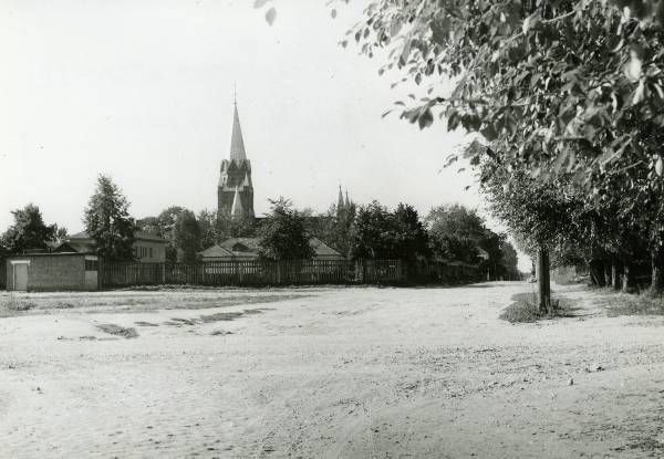 foto: Vaade Peetriturule Peetri kiriku suunas 1975. a.