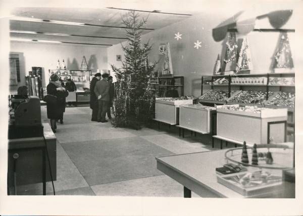 foto: Tartu kaubamaja näärilaat 1960ndatel