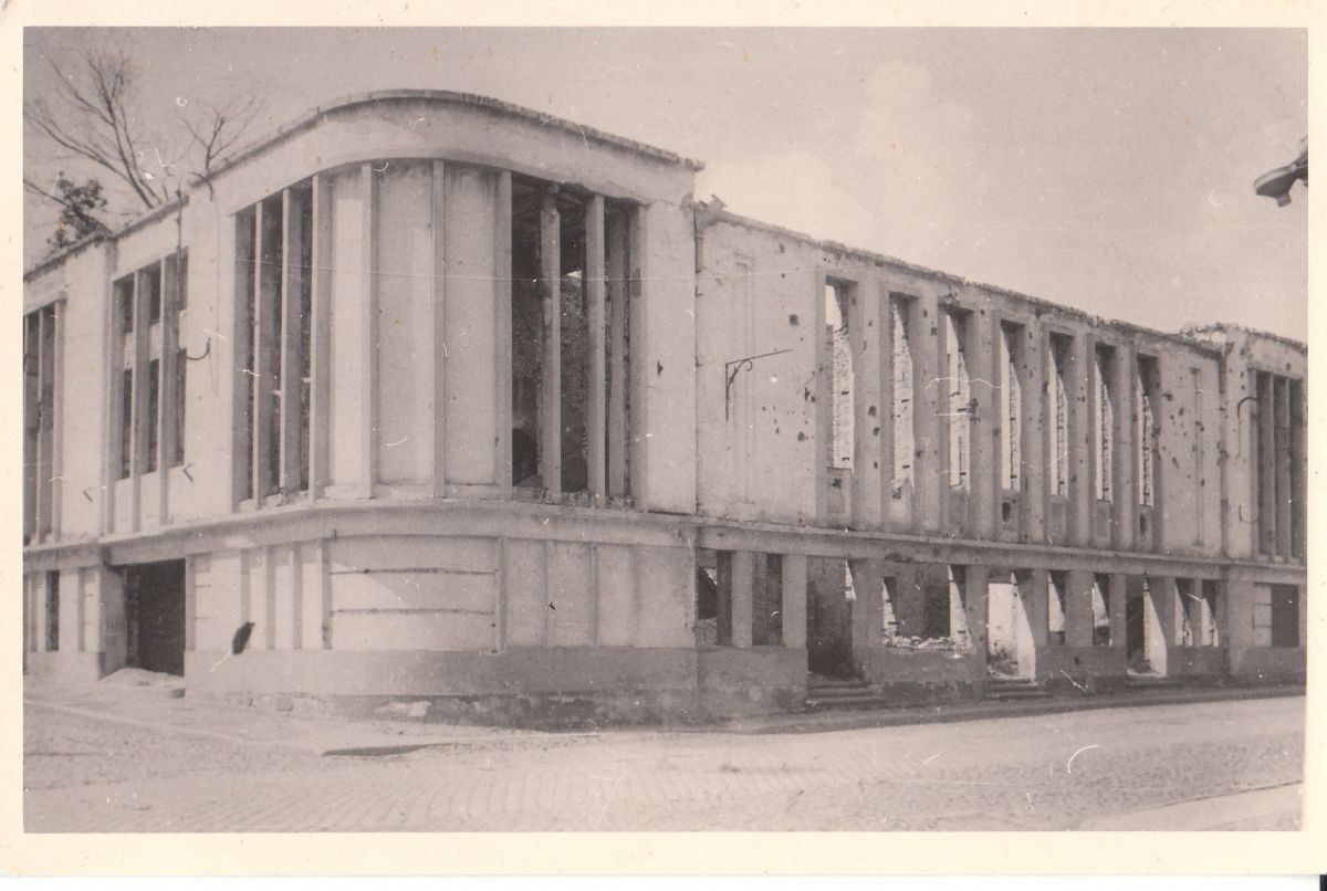 foto: Apollo kino varemed pärast Teist maailmasõda