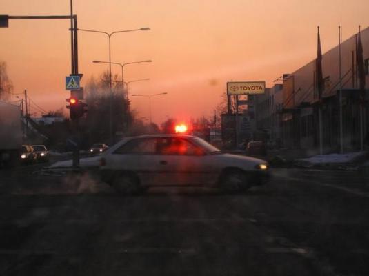 foto: päikeseloojang aardla ristis?