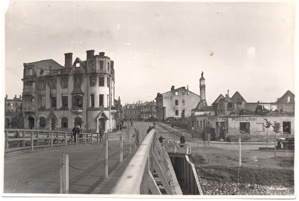 foto: emajõe kaldad. holmi tänav 1941