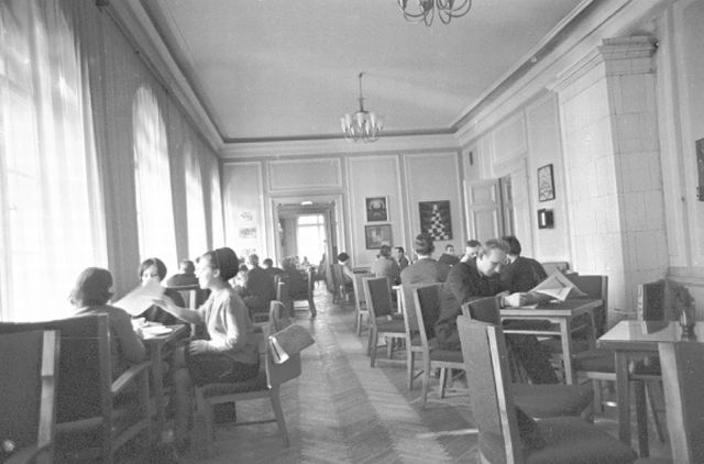 foto: Ülikooli vana kohviku sisevaade  1968. a