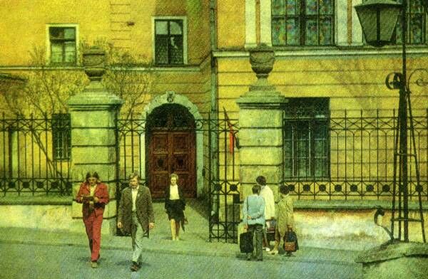 foto: Ülikooli kohviku välisvaade 1974. a