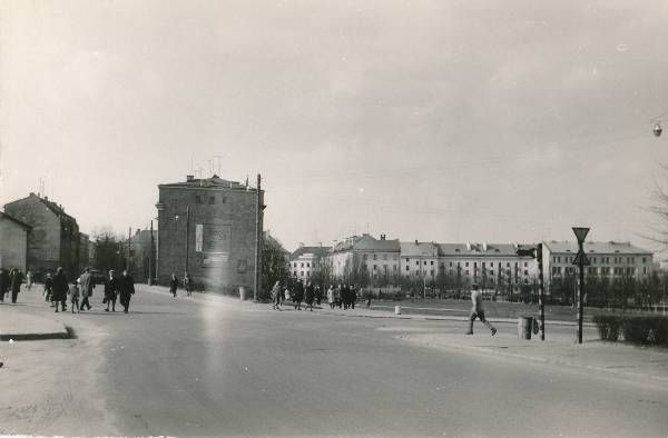 foto: Vanemuise ja Ülikooli ristmik 1967. a. 
