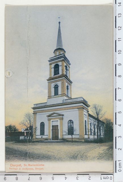 foto: Maarja kirik 1923. a.