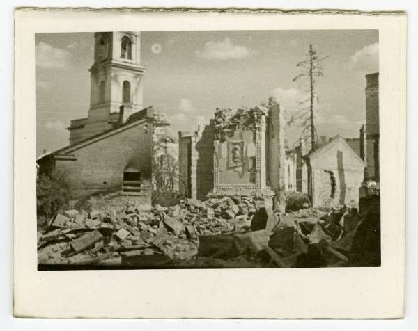 foto: Maarja kiriku varemed 1941-1944