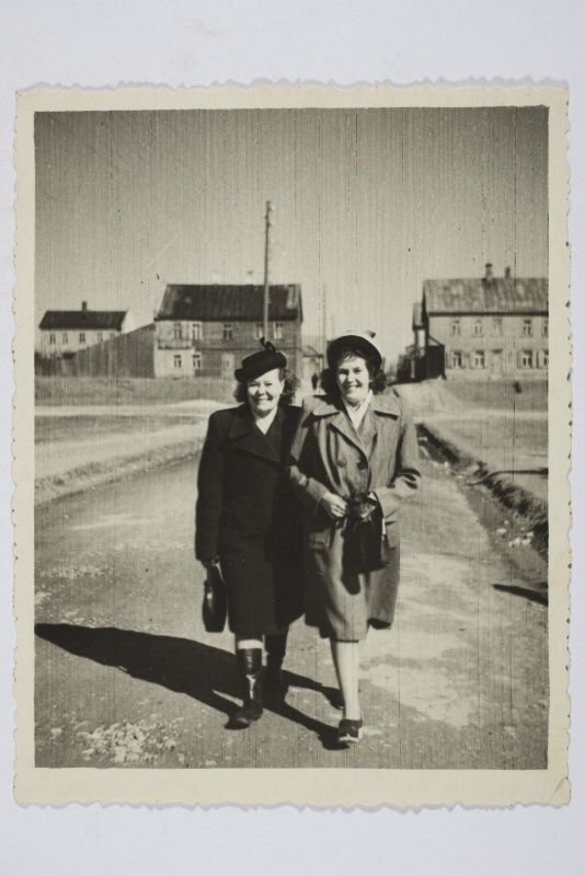 foto: Daamid Mäe tänaval 1950. a.