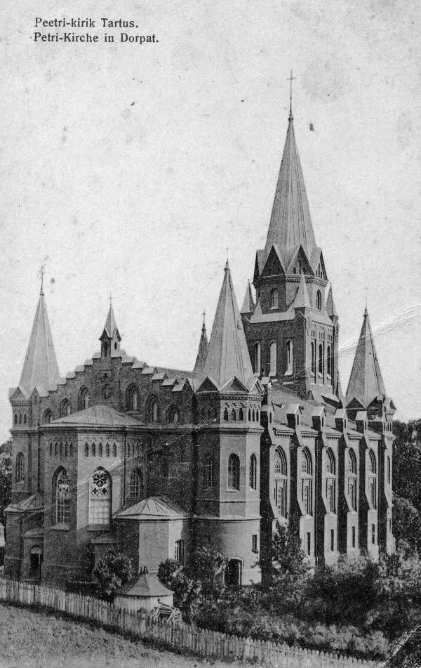 foto: Peetri kirik 1910. a.