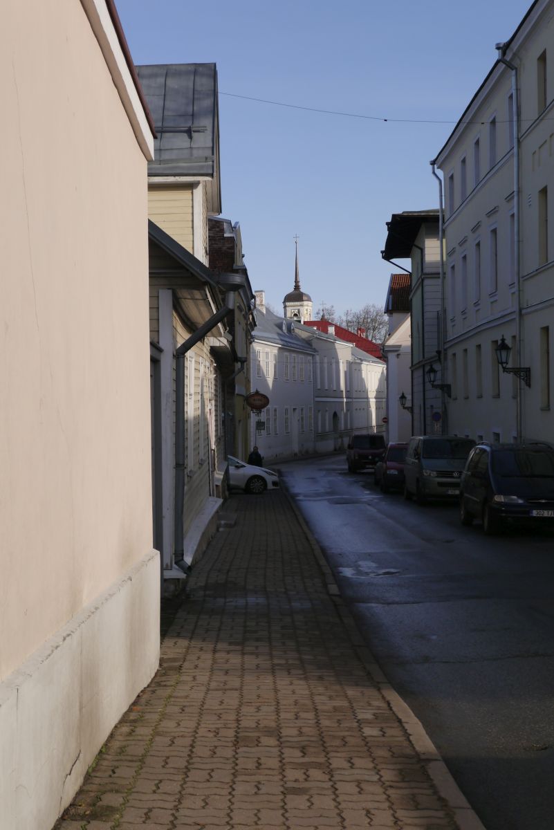 foto: Munga tänav vaadatuna Emajõe suunas 01.11.2019