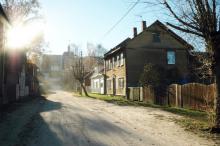 foto: Meloni tänavast vaade õlletehasele 2005. a.