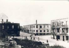 foto: riia ja tähe tänava nurk 1946. a. fotograaf teadmata