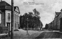 foto: Aia tänav väikse Vanemuise ees (tollal Saksa teater) 1923. a