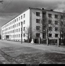 foto: Vaade Pälsoni tänava ühiselamule 1960. aastate alguses