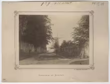 foto: Veski tänav tuulikuga 1880ndatel