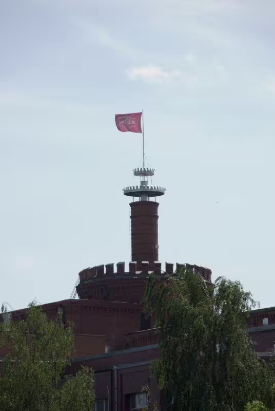 foto: Vaade õlletehase tornile 2007. a.