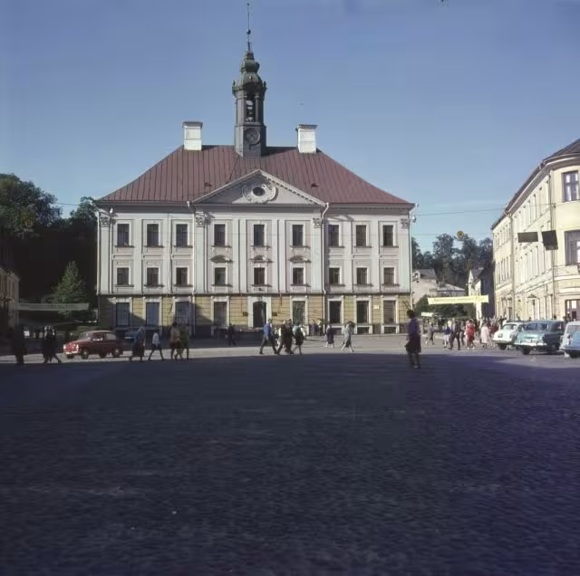 foto: Raekoja plats 20. saj lõpus