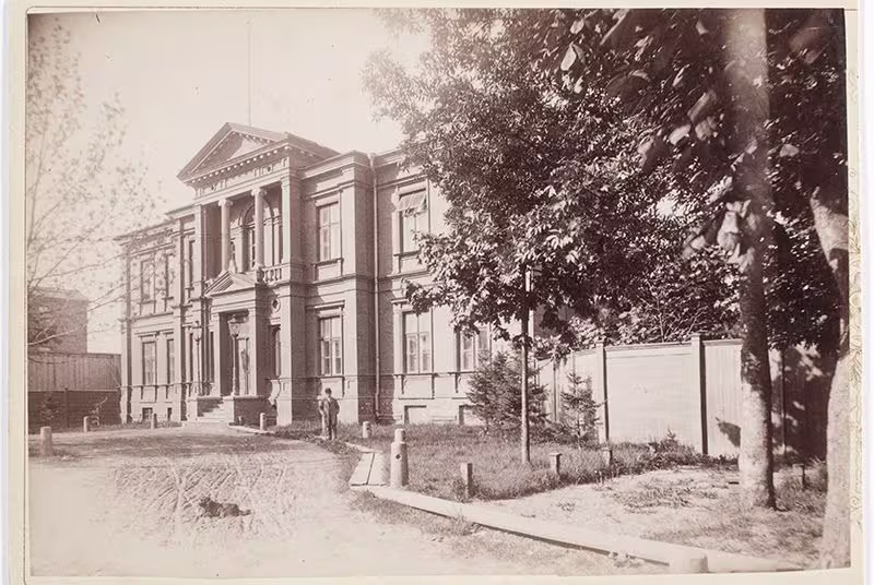 foto: Saksa korporatsiooni "Estonia" maja Tähe tänavas 1930ndatel