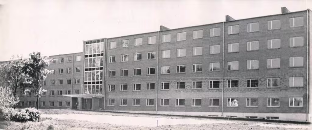 TRÜ ühiselamu Narva mnt 89. 1967. a