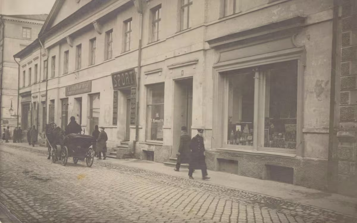 foto: Kivastiku spordipood 1924. a